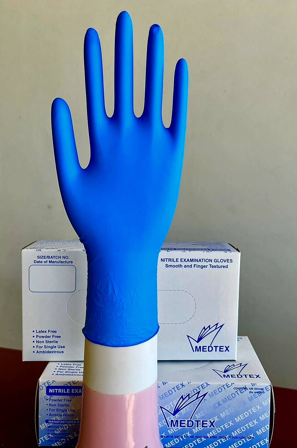 NITRILE EXAMINATION GLOVES - MEDTEX