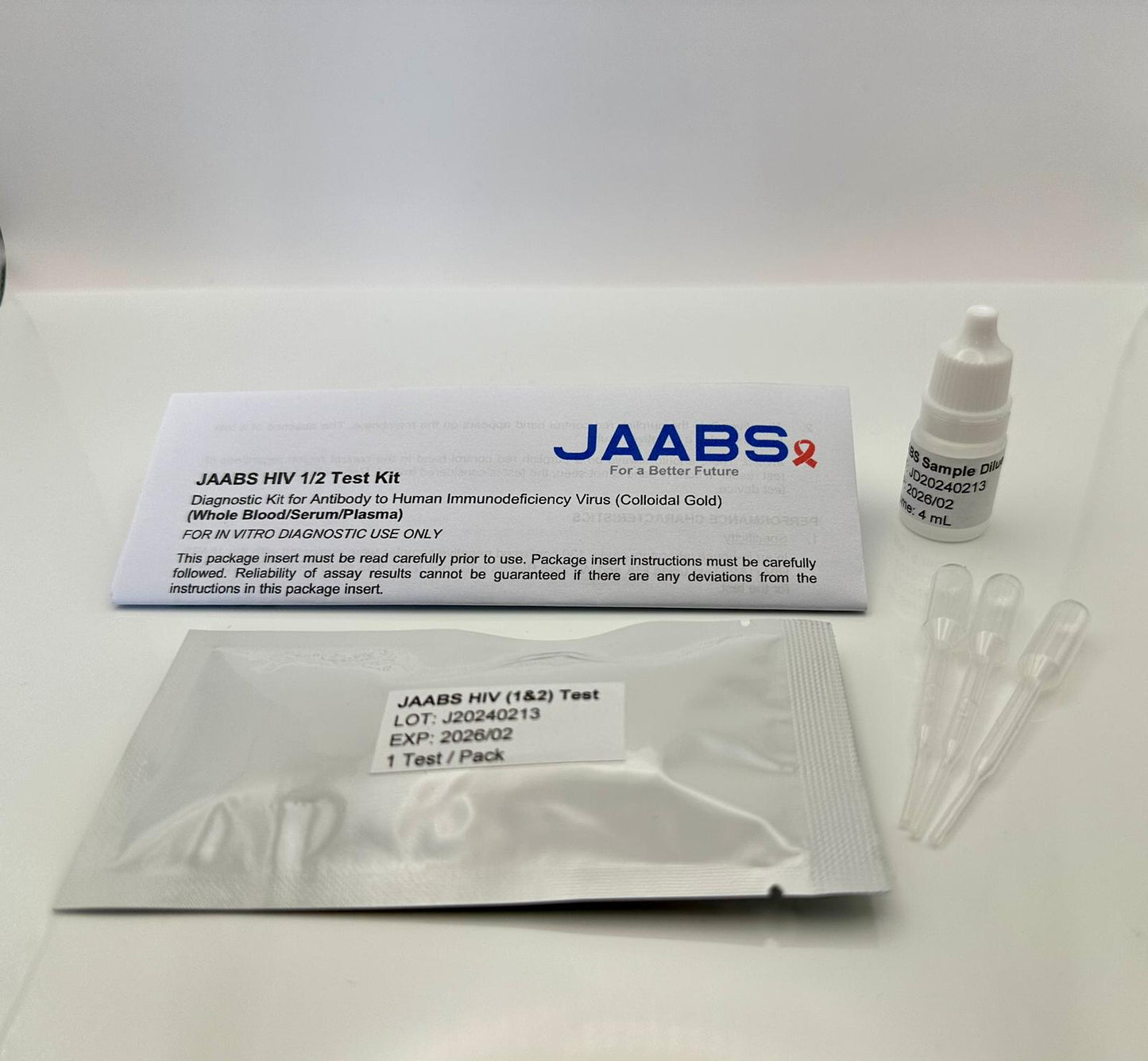JAABS - HIV TEST KIT (1&2)
